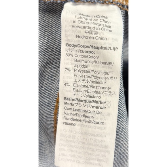 Madewell Cali Demi Boot Blue Jeans Women Size 27 High Rise Denim Stretch Capsule - Picture 6 of 15